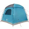 vidaXL Family Tent Igloo 6-Person Blue Waterproof