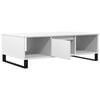 vidaXL Coffee Table White 104x60x35 cm Engineered Wood