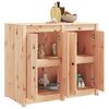 vidaXL Outdoor Kitchen Cabinet MEPPEL Solid Wood Pine