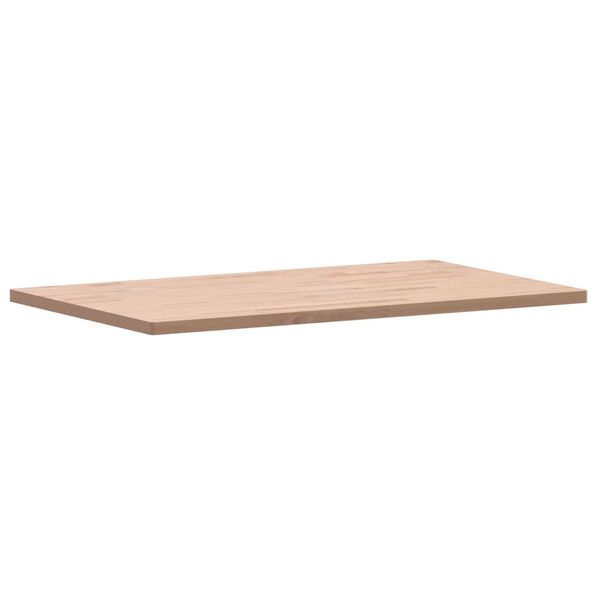 vidaXL Bathroom Countertop 100x60x2.5 cm Solid Wood Beech