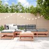 vidaXL 6 Piece Garden Lounge Set Solid Wood Douglas