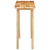 vidaXL Dinning Table Natural 100 x 35 x 75 cm Solid Mango Wood