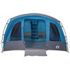 vidaXL Family Tent Tunnel 8-Person Blue Waterproof