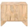 vidaXL Coffee Table 90x50x40 cm Solid Mango Wood and Natural Cane