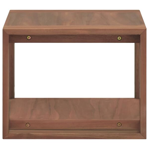 vidaXL Bathroom Cabinet 45x45x35 cm Solid Wood Teak