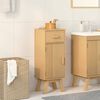 vidaXL Bathroom Cabinet Olden Brown 35 x 30 x 90 cm Solid Pine wood