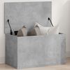 vidaXL Storage Box Concrete Grey 60x35x35 cm Engineered Wood