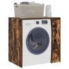 vidaXL Wash Machine Cabinet Smoked Oak 87 x 60 x 89 cm Engineered wood
