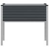 vidaXL Garden Planter Anthracite 100x45x90 cm Steel