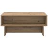 vidaXL Coffee Table Artisan Oak 80 x 46 x 35 cm Engineered Wood