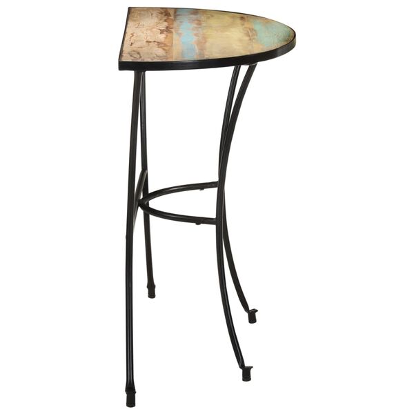 vidaXL Side Table 110x40x77 cm Solid Reclaimed Wood