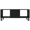 vidaXL Coffee Table Black 102x50x40 cm Engineered Wood