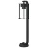 vidaXL Outdoor Floor Lamps 3pcs Black 60 cm Stainless Steel