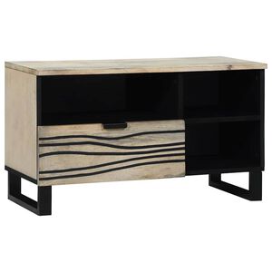 vidaXL TV Units with Drawer White 80 x 33 x 46 cm Engineered wood