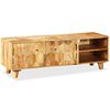 vidaXL TV Cabinet Solid Mango Wood 118x35x40 cm