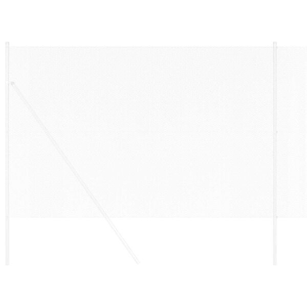 vidaXL Hexagon Fence Silver 1.6 x 10 m Galvanised steel