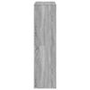 vidaXL Room Divider Grey Sonoma 100x33x125.5 cm Engineered Wood