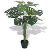 vidaXL Artificial Plant | Green | Plastic | 70 cm | Durable | Artificial Plant