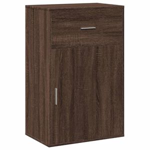 vidaXL Storage Cabinet Brown Oak 56.5x39x90 cm Engineered Wood