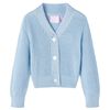 vidaXL Kids' Cardigan Knitted Blue 104