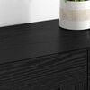 vidaXL Wall-mounted Cabinet 2 pcs Black Oak 69.5 x 34 x 90 cm