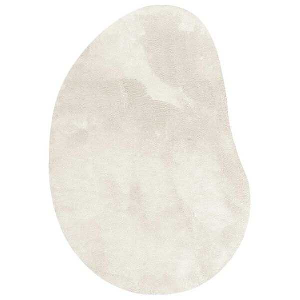 vidaXL Area Rugs Cream 140 x 200 cm Polyester