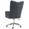 vidaXL Relaxing Chair with Wheel Dark Grey 69 x 61.5 x 102 cm Velvet