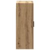vidaXL Wall Mounted Cabinet Artisan Oak 69.5x34x90 cm