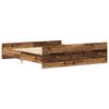 vidaXL Bed Frame without Mattress Old Wood 160x200cm Engineered Wood