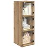 vidaXL Wall Cabinet Artisan Oak 35 x 37 x 102 cm Engineered Wood