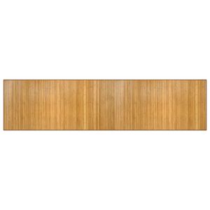vidaXL Rug Rectangular Natural100x400 cm Bamboo
