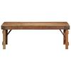 vidaXL Coffee Table Brown 110 x 55 x 40 cm Solid Reclaim Wood