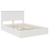 vidaXL Storage Bed with Headboard White 150 x 200 cm Engineered Wood