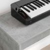 vidaXL Keyboard Stand Concrete Grey 120 x 32 x 64 cm Engineered Wood