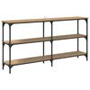 vidaXL Console Table Artisan Oak 150 x 29 x 75 cm