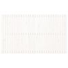 vidaXL Wall Headboard White 185x3x110 cm Solid Wood Pine