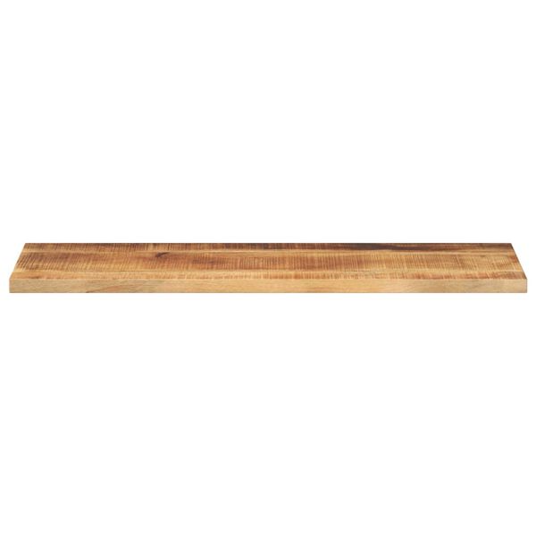 vidaXL Table Top 110x20x2.5 cm Rectangular Solid Wood Rough Mango