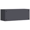 vidaXL Wall Cabinet for Garage with Gas-lift Door Anthracite