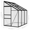 vidaXL Greenhouse Anthracite Aluminium 3.97 m&sup3;