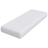 vidaXL Mattress White 80 x 200 cm Pocket Spring
