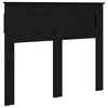 vidaXL Headboard Black Oak Engineered wood