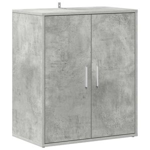vidaXL Shoe cabinets 60 x 35 x 70 cm Concrete Grey 5 pairs of shoes