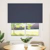 vidaXL Roller Blind Blackout Marine 140x130 cm Fabric Width 136.6 cm Polyester