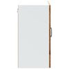vidaXL Kitchen Wall Cabinet with Glass Door Kalmar Old Wood Engineered Wood