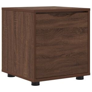 vidaXL Bathroom Cabinet 40.5 x 40 x 44 cm Engineered Wood Brown Oak