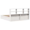 vidaXL Bed Frame without Mattress White 180x200 cm Super King Solid Wood Pine