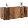 vidaXL TV Wall Cabinet Old Wood 100 x 35 x 41 cm Engineered Wood