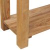 vidaXL Console Table Solid Teak 120x30x80 cm