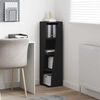 vidaXL Corner Cabinet White 27.5 x 27 x 102 cm Engineered Wood