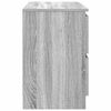 vidaXL TV Cabinet Grey Sonoma 80x35x54 cm Engineered Wood